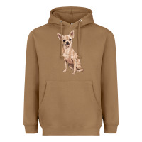 Toasted Coconut chihuahua Heavyweight Hoodie - RanaPortraitStore