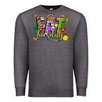 Charcoal Heather fat tuesday Premium Sweatshirt - FaDigitalArtStudio