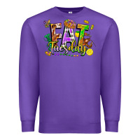 Purple fat tuesday Premium Sweatshirt - FaDigitalArtStudio