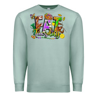 Seafoam fat tuesday Premium Sweatshirt - FaDigitalArtStudio