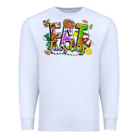 White fat tuesday Premium Sweatshirt - FaDigitalArtStudio