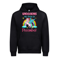 Black unicorns are born in december Urban Hoodie - Jasminsmagicworld