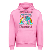 Fuchsia Pink unicorns are born in december Urban Hoodie - Jasminsmagicworld