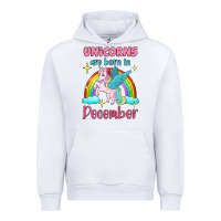 White unicorns are born in december Urban Hoodie - Jasminsmagicworld