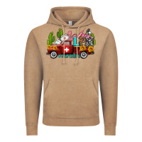 Vintage Coffee lpn nurse truck with cactus and sunflowers Vintage Hoodie - AdoDesignShop