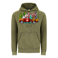 Vintage Olive lpn nurse truck with cactus and sunflowers Vintage Hoodie - AdoDesignShop