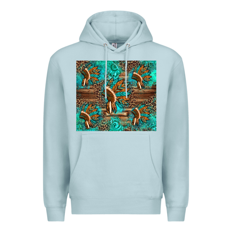 Indian Headdress Premium Hoodie by Artiststas | Teevron