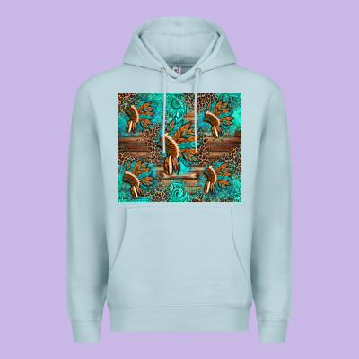Indian Headdress Premium Hoodie Designed By Artiststas