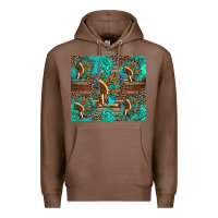 Chestnut indian headdress Premium Hoodie - Artiststas