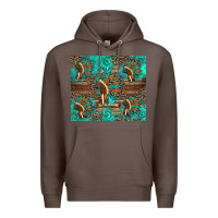 Coffee indian headdress Premium Hoodie - Artiststas