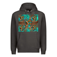 Smoke indian headdress Premium Hoodie - Artiststas