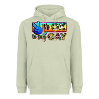 Matcha it's ok to say gay Heavyweight Hoodie - Zillion Design Studio