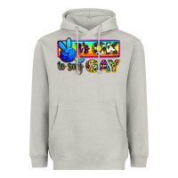 Moon Dust it's ok to say gay Heavyweight Hoodie - Zillion Design Studio