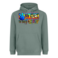 Sage it's ok to say gay Heavyweight Hoodie - Zillion Design Studio