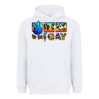 White it's ok to say gay Heavyweight Hoodie - Zillion Design Studio
