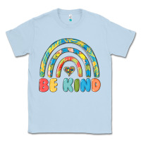 Dusty Blue be kind autism Classic Tee - MaliasSmallBusiness