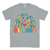 Heather Grey be kind autism Classic Tee - MaliasSmallBusiness