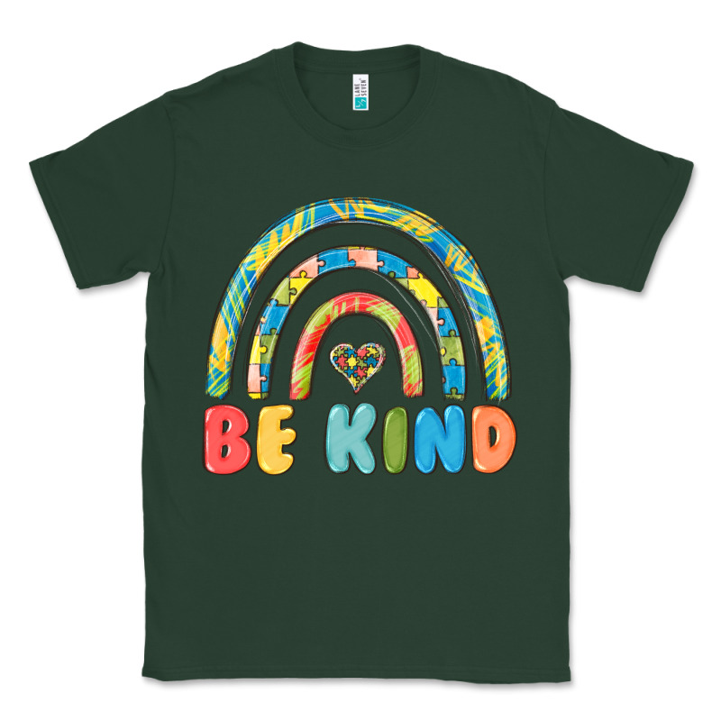 Be Kind Autism Classic Tee by MaliasSmallBusiness | Teevron