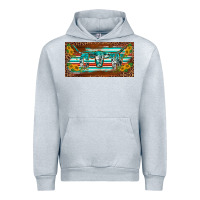 Heather Grey western howdy cowgirl leopard serape   license plate template Urban Hoodie - BarkalooDesign
