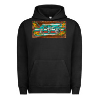 Pigment Black western howdy cowgirl leopard serape   license plate template Urban Hoodie - BarkalooDesign