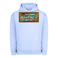 Pigment Grape Ice western howdy cowgirl leopard serape   license plate template Urban Hoodie - BarkalooDesign