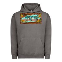 Pigment Tornado western howdy cowgirl leopard serape   license plate template Urban Hoodie - BarkalooDesign