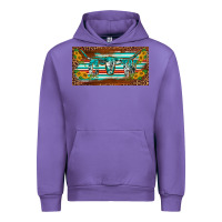 Tulip western howdy cowgirl leopard serape   license plate template Urban Hoodie - BarkalooDesign