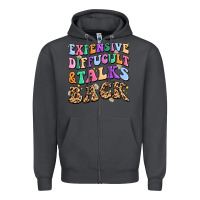 Smoke expensive diffucult and talks back Zipper Hoodie - MaliasSmallBusiness