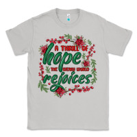 Moon Dust a thrill of hope the weary world rejoices Classic Tee - MaliasSmallBusiness