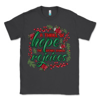 Smoke a thrill of hope the weary world rejoices Classic Tee - MaliasSmallBusiness