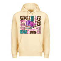 Pina Colada gigi gigi with knitting Premium Hoodie - AdoDesignShop