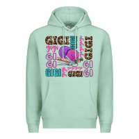 Seafoam gigi gigi with knitting Premium Hoodie - AdoDesignShop