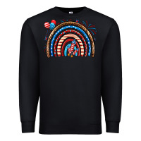 Black American rainbow Premium Sweatshirt - Neo Western