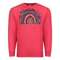 Cardinal American rainbow Premium Sweatshirt - Neo Western
