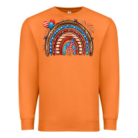 Carrot American rainbow Premium Sweatshirt - Neo Western