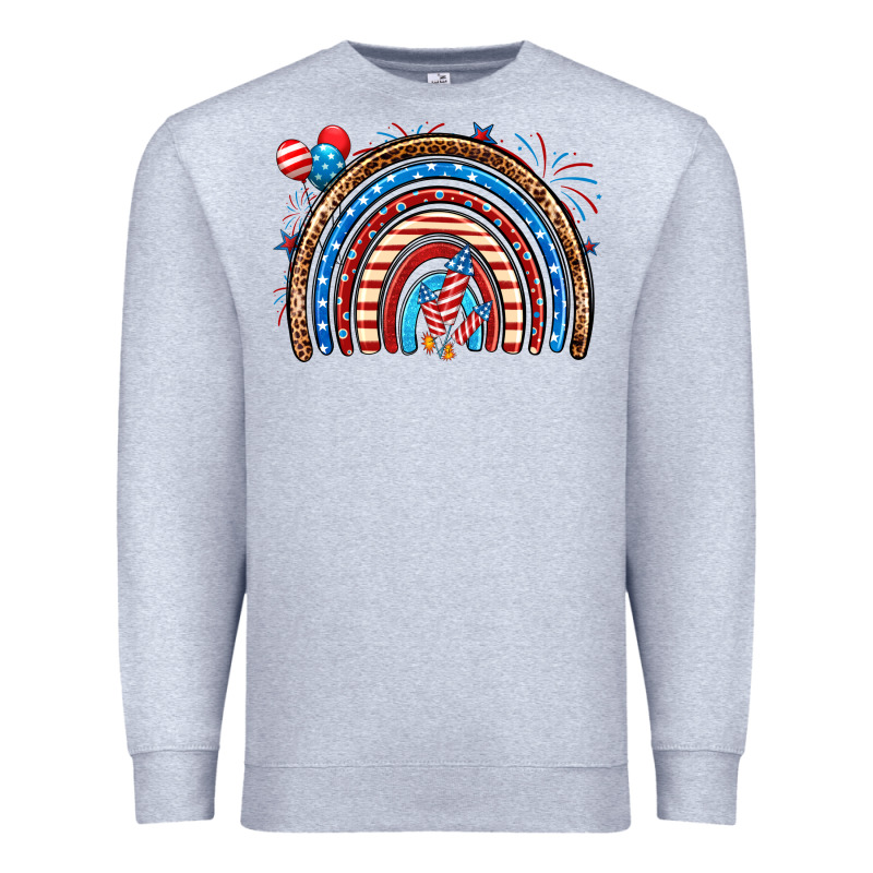 American Rainbow Premium Sweatshirt by Neo Western | Teevron