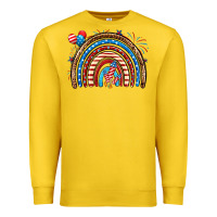 Lemon American rainbow Premium Sweatshirt - Neo Western