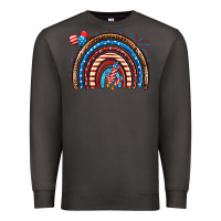 Smoke American rainbow Premium Sweatshirt - Neo Western