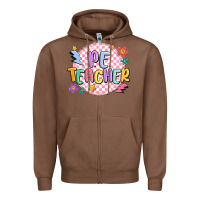 Chestnut pe teacher Zipper Hoodie - MaliasSmallBusiness