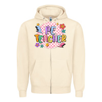 Sandshell pe teacher Zipper Hoodie - MaliasSmallBusiness