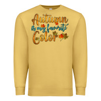 Antique Gold autumn is my favorite color Premium Sweatshirt - HRA Design Shop