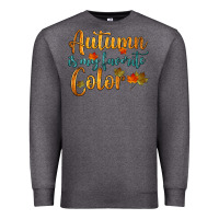 Charcoal Heather autumn is my favorite color Premium Sweatshirt - HRA Design Shop