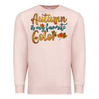 Pale Pink autumn is my favorite color Premium Sweatshirt - HRA Design Shop