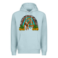 Indian Headdress Cactus And Sunflowers Rainbow Premium Hoodie | Teevron