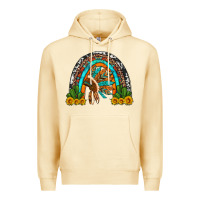 Pina Colada indian headdress cactus and sunflowers rainbow Premium Hoodie - Artiststas