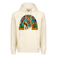 Sandshell indian headdress cactus and sunflowers rainbow Premium Hoodie - Artiststas