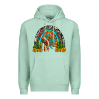 Seafoam indian headdress cactus and sunflowers rainbow Premium Hoodie - Artiststas