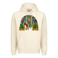 Tofu indian headdress cactus and sunflowers rainbow Premium Hoodie - Artiststas