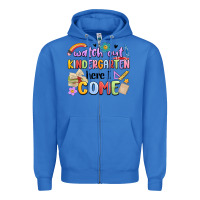 True Royal watch out kindergarten here i come Zipper Hoodie - MaliasSmallBusiness