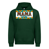 Forest Green mama of both license plate Urban Hoodie - Jasminsmagicworld